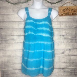 4/$25 Cato Tie Dye Sleeveless Flowy Top Size XL
